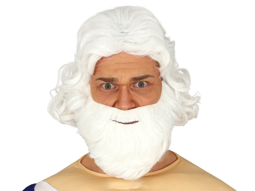White Wig and beard