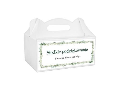 Naklejki na pudełka na ciasto - 8 szt.