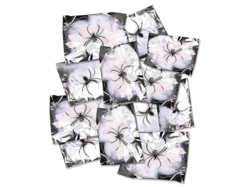 Halloween Spiders & Webs - 12 pcs