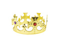 Korona Króla regulowana - złota - 1 szt.