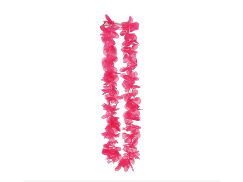 Hawaiian necklace, pink