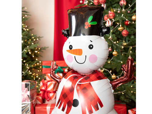 Snowman Foil Balloon - 110 cm