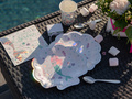 Birthday plates Mermaid - 22,7 cm - 10 pcs.