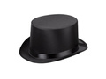 Kapelusz cylinder czarny - 1 szt.
