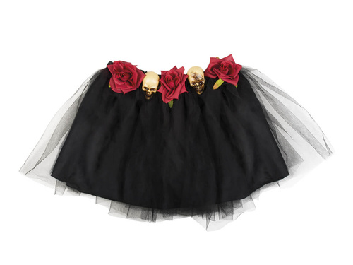 Spódniczka tutu Day of the dead - 28 cm - 1 szt.