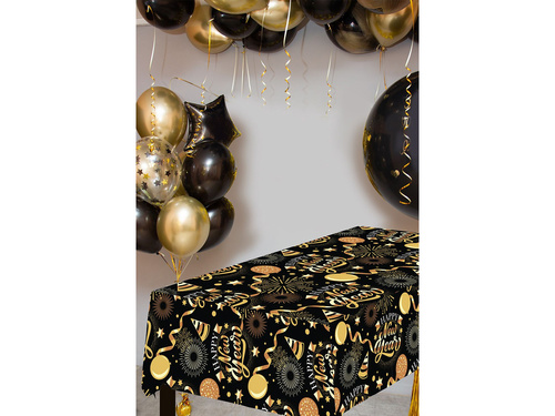 Happy New Year Tablecover 137x274 cm - 1 pcs