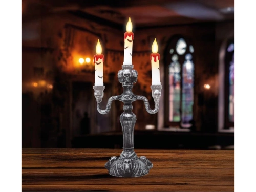 3 LED Candles - 40 cm