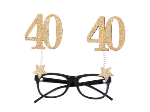 Glasses 40 forty - 1 piece.