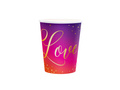 Love ombre paper cups - 220 ml - 6 pcs.