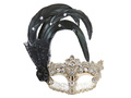 Shiny Black Cat Eye Eyemask - 1 pc.