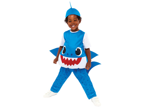 Baby Shark Daddy blue costume for boy