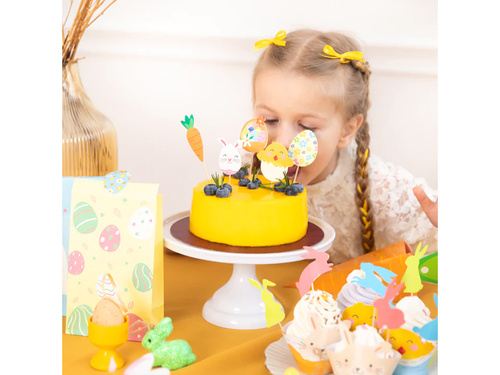 Easter Cake toppers - 5 pcs