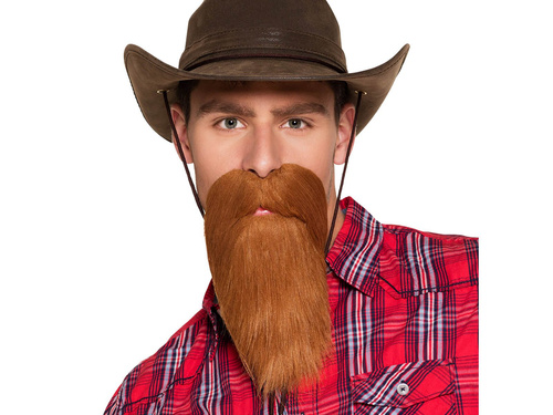 Brown beard Cowboy