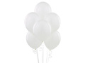 Set of latex balloons white and gold - large - 100 pcs.