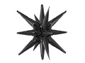 Black Star Foil 3D Balloon - 40 cm - 1 pc