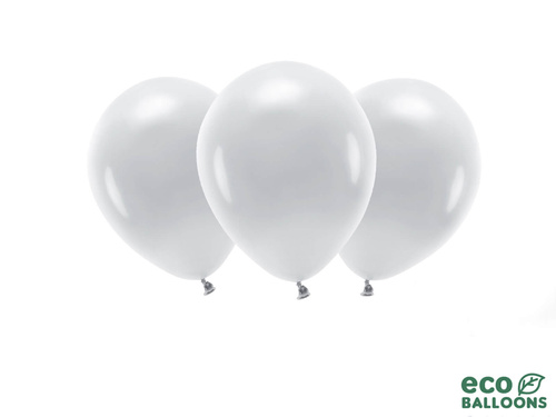 EKO latex balloons pastel gray - extra large - 10 pcs.