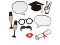 Photo props graduation - 10 pc.