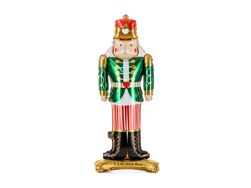 Nutcracker standing foil balloon - 85 cm - 1 pc.