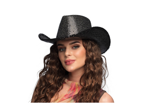 Kapelusz kowbojski Rodeo Party czarny