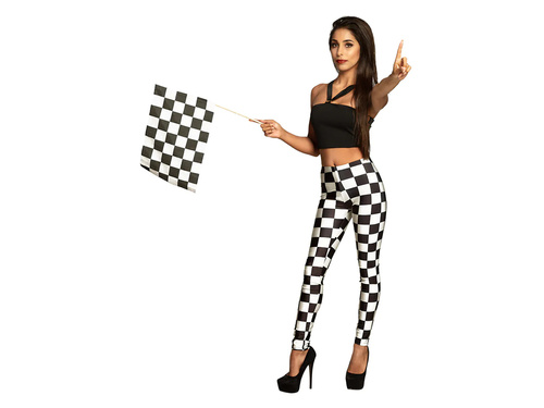 Hand flag Racing - 30 x 45 cm - 1 pcs