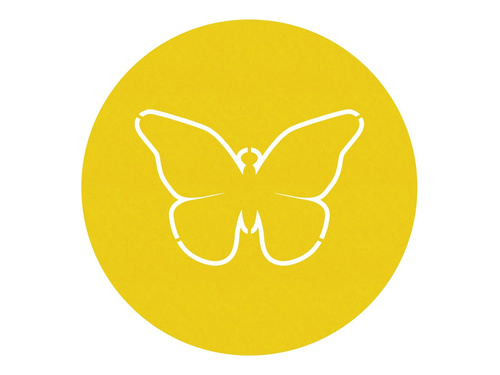 Butterfly Felt stand - 36 cm