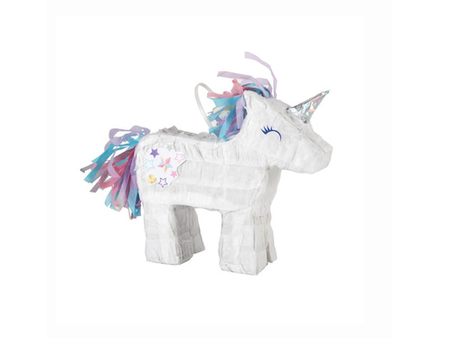 Mini piñata Unicorn - 1 pc.
