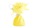 Foil weight for helium-filled balloons - matte yellow - 145 g