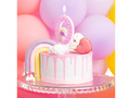 Unicorn candle no 0 - 1 pc