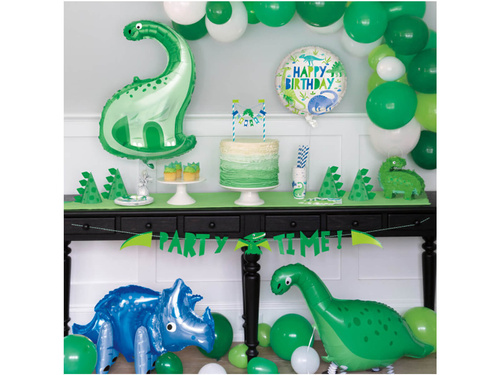 Balon foliowy Dinozaur - 85 cm - 1 szt.