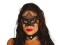 Carnival mask black - 1 pc