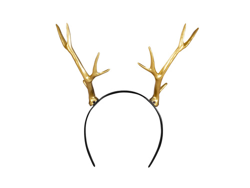 Gold deer headband - 1 pc