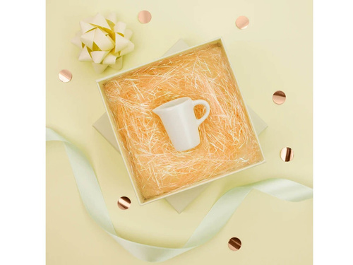 Wypełniacz do prezentów opalizujący pomarańczowy - 30 g