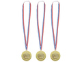Set of 3 gold medals