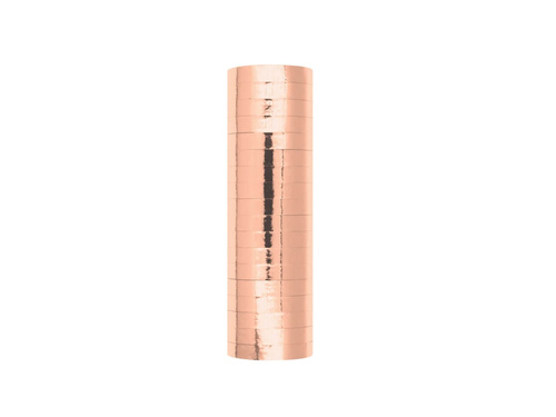 Holographic streamer - mirrored pink gold - 1 pc.
