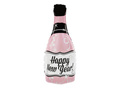 Happy New Year champagne bottle foil balloon - 49 x 100 cm
