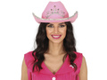 Pink cowboy hat with headband