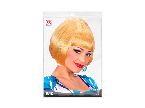 Blond peruka Party Girl z lat 70.