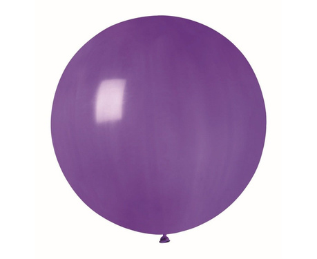 Giant balloon 85 cm in diameter - purple pastel.