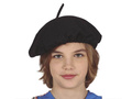 Beret czarny dla dzieci - 1 szt.