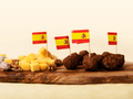 Spain Flag Picks - 50 pcs