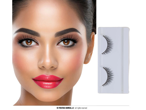 Sztuczne rzęsy w kolorze czarnym