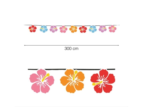 Flower garland 300 cm