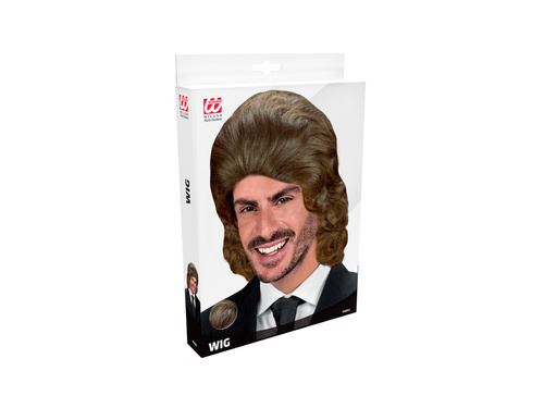 Brązowa peruka Frankie