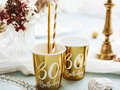 Thirtieth Birthday 30h Birthday cups! gold - 220 ml - 6 pcs.