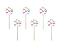 Pickers for the cake Butterfly - 6 pcs.