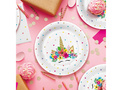 Paper Plates Unicorn - 18 cm - 8 pcs