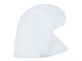 Czapka skrzata smerfa biała - 1 szt.