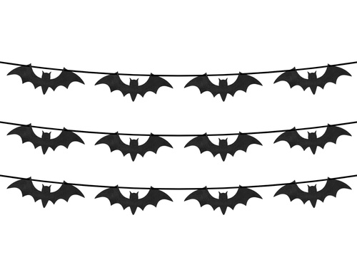 Halloween garland - Bats - 500 cm