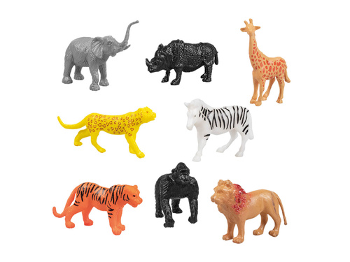 Figurki Zwierzęta Safari - 8 szt.