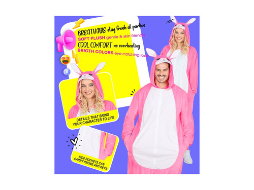 Pluszowy strój królika